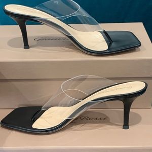 SOLD- Gianvito Rossi Lotus Plexi Sandal Sz. 38.5